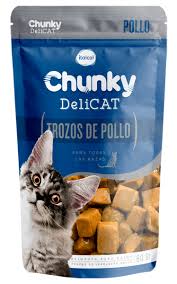 CHUNKY delicat trozos de pollo 80g