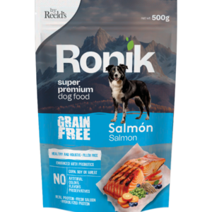 Ronik Grain Free – Alimento Natural Húmedo para Perros Salmón